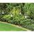 Pack of 4 solar garden coach light lanterns with hooks
