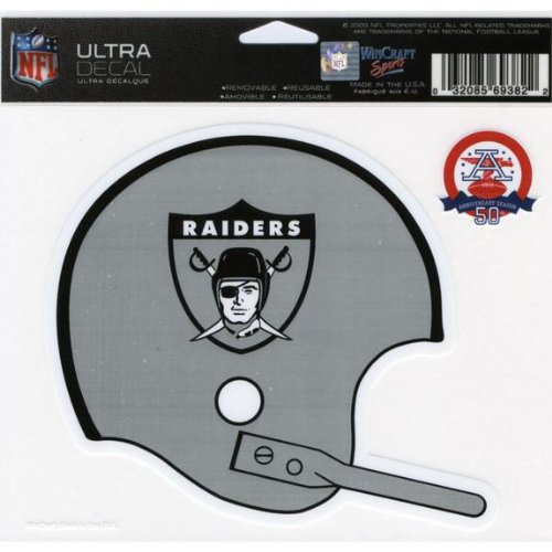 Oakland Raiders - Retro Helmet Decal