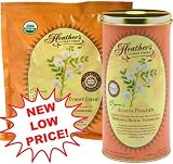 Heather's Tummy Fiber KIT ~ Organic Acacia Senegal CAN AND POUCH for Irritable Bowel Syndrome