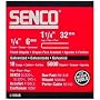 Senco L13BABN 18-Gauge by 1/4-inch Crown by 1-Inch Leg Electro Galvanized Staples, 5000-Per Box