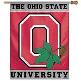 Ohio State Buckeyes Vertical Flag: 27x37 Banner