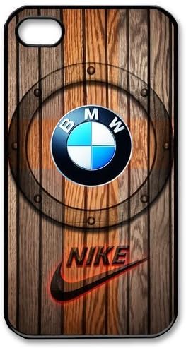Most Popular BMW Logo And Nike Iphone 4 4S Cool Design Hard Case Cover