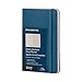 Moleskine 2017 Weekly Notebook, 12M, Pocket, Steel Blue, Hard Cover (3.5 x 5.5)