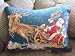 Gorgeous Wool Needlepoint Christmas Cushion Cover Y