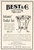 washstands antique:1901 Vintage Ad Kate Greenway Baby Infant Washstand - Original Print Ad