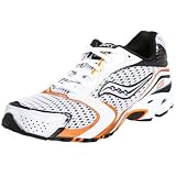 Saucony Men's Grid C2 Roadster Running Shoe,White/Black/Orange,8.5 M