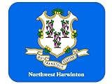US State Flag - Northwest Harwinton, Connecticut (CT) Mouse Pad