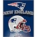 New England Patriots Light Weight Fleece NFL Blanket (Grid Iron) (50x60)