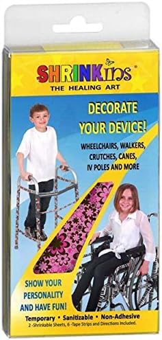 SHRINKins SHR100FLOR The Healing Art Childrens Medical Device Floral Design Decorating & Personalization Kits