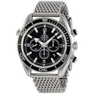 Omega Men's 2210.52.00 Seamaster Planet Ocean Chronograph Dial Watch (Watch) 