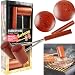 FarberWare 80-85142 Outdoor Grill Salt and Pepper Shakers, Rosewood