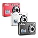 POTO Amkov CDC3 18MP 2.7 Inch TFT LCD Digital Camera BLACK