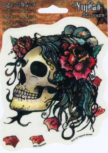 AgorablesSkull Rose - Sticker/Decal