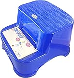 イマージ 2段ステップ ブルー 踏み台 洗面台 トイレ