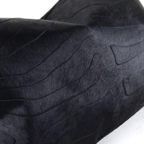 Zebra Embossed Cowhide Pillow