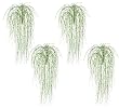 FOUR 33" Artificial Grass Hanging Bushes