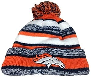 New Era On field Sport Knit Denver Broncos Game Hat Navy/Orange/White Size One Size