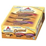 Atkins Advantage Caramel Bars, High Protein & Fiber - 15ct Variety Pack