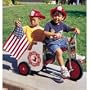 Silver Rider Fire Truck Trike with Protective Gear