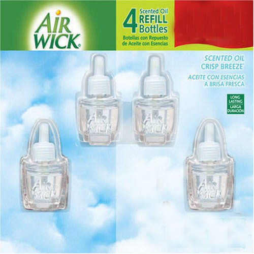 AIR WICK-Scented Oil Refill, 4pk (Harvest Spice)