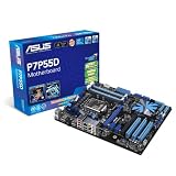 Asus P7P55D ATX Mainboard (LGA 1156, Intel P55, 6.4 GT/s FSB)