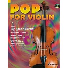Pop for Violin 1: We Have A Dream - 12 Pop-Hits (mit CD)