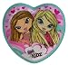 Lil' Bratz Kids dinnerware- Bratz heart shaped plate