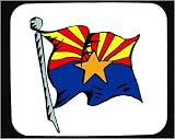 Mouse Pad with Arizona, state, flag