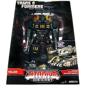 Titanium Series Transformers 6 Inch Metal Cybertron The Fallen