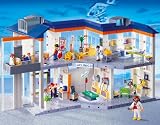 51Fvw1IoV1L. SL160  PLAYMOBIL® 4404   Großes Krankenhaus mit Einrichtung Rezessionen