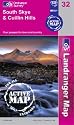 South Skye and Cuillin Hills (OS Landranger Map Active)