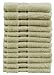 Encore 12-Piece Washcloth Towel Set, Aloe