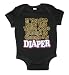 Riverstone Goods If You Can Read This You're Close Enough To Change My DIAPER Baby/Infant One-Piece Bodysuit Creeper