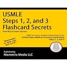 USMLE Steps 1, 2, and 3 Flashcard Secrets: USMLE Test Practice Questions and Exam Review... by USMLE Exam Secrets Test Prep Team