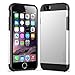 iPhone 6s Case, Slicoo Dual-layer Protection Cover Case for iPhone 6 6s 4.7 inch (Silver)