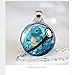 2016 New Anime Jewelry Squirtle Pokeball Necklace Round Pokemon Necklaces & Pendants