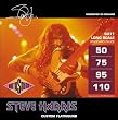 Rotosound SH77 Steve Harris Monel Flatwound Bass Guitar Strings (50-110)