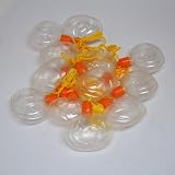 Jack-O-Lantern Sand Art Necklaces