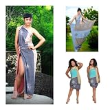 Women's Plus Size Baliku Sarong by 1 World Sarongs - available in your choice of colors