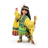 Dianna Effner Native American-Inspired Ball-Jointed Doll: Tiny Fancy Shawl Dancer by Ashton Drake
