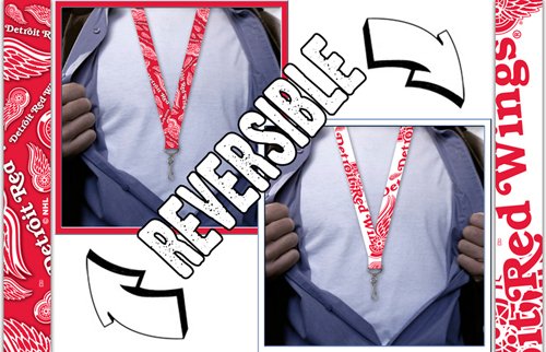 NHL Reversible Lanyard - Detroit Red Wings