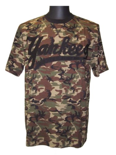 Majestic Yankees T-Shirt Camo Größe: L