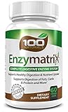 Enzymatrix: Complete Digestive Enzyme System, Supports Healthy Digestion & Nutrient Update, Supports Digestion of Fats, Carbohydrates, & Proteins and More-100% Satisfaction Guaranteed