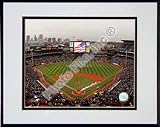 Turner Field, Atlanta Braves 2008 Opening Day Double Matted 8 x 10 Photograph In Black Anodize