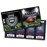 NFL Oakland Raiders Ticket Album