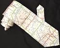 NEW MEN'S 100% SILK LONDON UNDERGROUND TUBE TRAIN NOVELTY TIE **SAME DAY FREE POSTING**