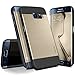 Galaxy S6 Edge Case, OBLIQ [Slim Meta][Gold Platinum] Thin Slim Fit Scratch Resist Metallic Polycarbonate Finish Dual Layered Hard Protection High Quality Cover