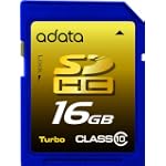 SAVE $18.96 - A-Data 16 GB Class 10 SDHC Flash Memory Card 16GSDHC10 (Blue) $29.99