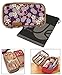 JAVOedge Purple Cherry Blossom Double Sided Cosmetic Toiletry and Jewelry Bag Travel Organizer (8