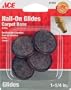 Cd/4 x 5: Ace Nail-On Glide With Carpet Base (9155/ACE)